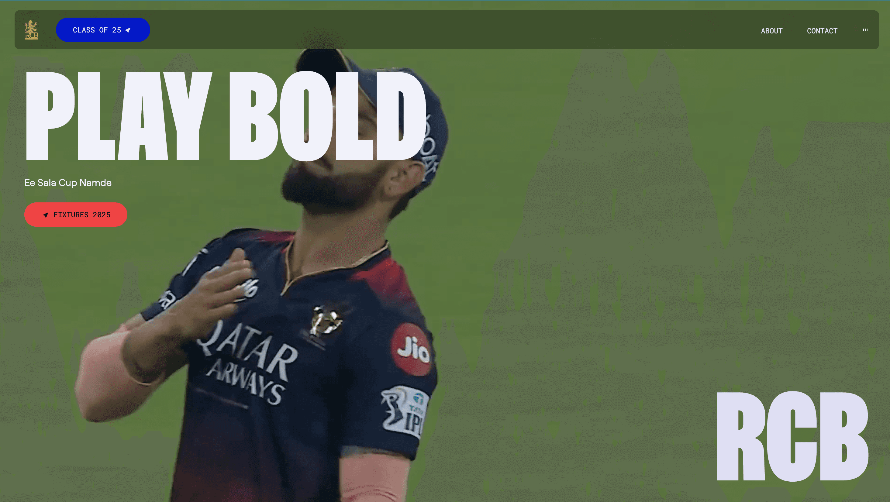 RCB 2025 Fan Portal
